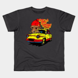 this holiday we gonna go to spooky town, road trip baby Kids T-Shirt